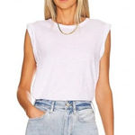 Veronica Beard  Dree Muscle Tee White Sleeveless Top S Photo 0