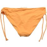 Roxy  Beach Classics Hipster Lace Orange Bikini Bottom Tie-Side Size XL Photo 4