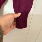 Lingua Franca “Dream On Dreamers” Cashmere Crewneck Burgundy Size S Red Photo 5