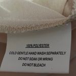 Selfie Leslie NEW Beige Champagne Silk Satin Long Sleeve A Line Mini Dress XS Photo 4