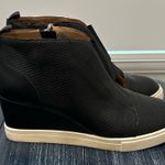 Paola Linea Wedge Sneakers Black Size 7.5 Photo 5