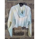 MTV Sweatshirt Hoodie Woman's One Size Cropped Tie Photo 6