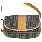 Fendi Vintage 1980s Zucca FF Crossbody Purse – Flaws Photo 2