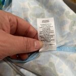 Talbots Ikat Blue & Cream Medallion Crewneck Cotton T Shirt Size M Photo 6