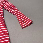 Talbots Vibrant Red and Pink Striped Tops Bundle- like new Photo 2