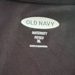 Old Navy  Maternity Black Wrap Style Ruched Dress Size XL NWT Photo 4