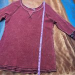 Soft Surroundings Soft Surrounding Tao Geometric Button Cuff Thermal long Sleeve Top small Photo 5