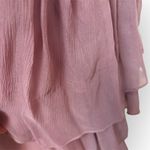 BCBGMAXAZRIA NWT | Dark Lavender Silk Cold Shoulder Dress | XS Photo 6