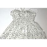 Lulus  JD4911L1‎ Darling Mindset White  Prairie Dress Floral Sleeveless MEDIUM Photo 7