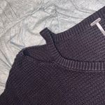 Free People  Charcoal Knit V-neck Sweater Photo 10