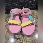 Stoney Clover Lane  Pastel Sandals Adjustable Strap women’s size 11 Photo 2