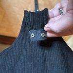 Charlotte Russe  RIBBED MOCK NECK LONG SLEEVE THONG BODYSUIT SIZE SMALL Photo 4