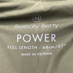 Sweaty Betty Power Block Gym Leggings Sage & Pink Colorblock Women's Size XS Photo 5