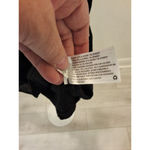 Knox Rose Womens White Embroidered Short Flutter Sleeve Shirt Black S Unique Top Photo 3