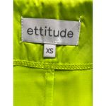 Brand New Ettitude Women's Size XS Lime Green Sleeveless Mini Dress Bamboo Photo 2