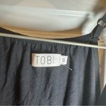 Tobi NWT Black V Neck Surplice Sleeveless Tank size S Photo 1