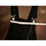 3x1  Black Ruby Velvet Overalls B Size Small Photo 5