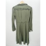 Matilda Jane Women Olive Green Once Upon a Time Tree Canopy Dress Button Down XS Photo 1