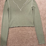American Eagle  Outfitters Top Long Sleeve Crop Photo 0