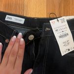 ZARA Full Length High Rise Wide Leg Jeans Photo 1