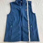 Vineyard Vines Women's Blue Full Zip Fleece Sweater Vest, XS (NO SIZE TAG) Photo 3