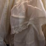 Ulla Johnson  lace trimmed ruffled embroidered cotton blend skirt Yellow Photo 4