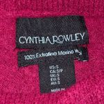 Cynthia Rowley  100% Extrafine Merino Wool Sweater Photo 2