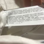 Mango  White Blue Geometric Embroidered Wide Leg Cropped Pants Size 4 NEW Photo 9