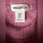 Bailey 44 Soft Pink  fuzzy Knit Top Photo 5