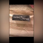 Market & Spruce Long Sleeve Caramel Striped Top- Size: Large Photo 3