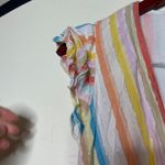 Saylor  Austen in Pastel Watercolor Striped Maxi Dress sz M Photo 4