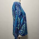 Realtree  Water garden Aqua Long Sleeve Fishing Shirt Size Small Photo 4