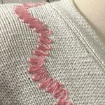 Vintage‎ cardigan floral bloomcore 90s 80s unique medium knit barbie core Pink Photo 10