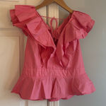 DO+BE  Pink Top Ruffle Photo 0