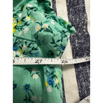 st. john's bay Women's  Green Floral Blouse 3X Plus Size Photo 7