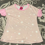 Blamin apparel top. New. Boutique bought. Pink with stars. Photo 0