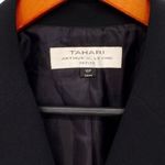 Tahari  Arthur S. Levine Women’s Petite Black Fitted Blazer Jacket Size 10 Photo 2