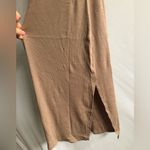 Bobi LA Everyday Tank Dress Med Scoop Bamboo Cotton Bodycon Ribbed Resort Photo 3