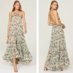 MISA Los Angeles Andromeda Dress Spring Ikat Print Large NWT Photo 2