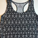 Soma Swing Tunic Tank Black & White Aztec Design Sleeveless Pockets Oversized M Photo 4