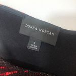 Donna Morgan  red sequin Top Jumpsuit sleeveless Size 4 Photo 1