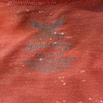 Faded Glory  Coral Pink T-shirt V-Neck Short Sleeve Salmon Size L Lg 12-14 Womens Photo 4