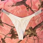 Victoria's Secret swim double shine strap brazilian bling bride bikini bottoms Photo 2