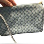 Liz Claiborne  Vintage denim blue monogram Cross Body Shoulder bag Photo 2