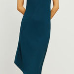 MM.LaFleur  the Lara Dress Heavy Crepe in Rainforest Green Photo 0