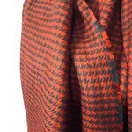 Charter Club  Green & Red Fringe Trim Plaid Reversible Blanket Scarf Women Sz OS Photo 4