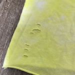 Betsey Johnson Yellow Tie-Dye Crop Top Photo 3