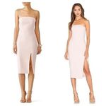 Jay Godfrey Women's Pink Blush Thompson Strapless Midi Dress Size 0 Photo 1
