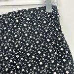 ZARA Trafaluc High Rise Star Print Shorts Black Size Small S EUC L1491 Photo 2