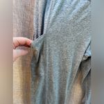 A New Day  High Waisted Leggings with pockets, heathered blue color. Size Large. Photo 2